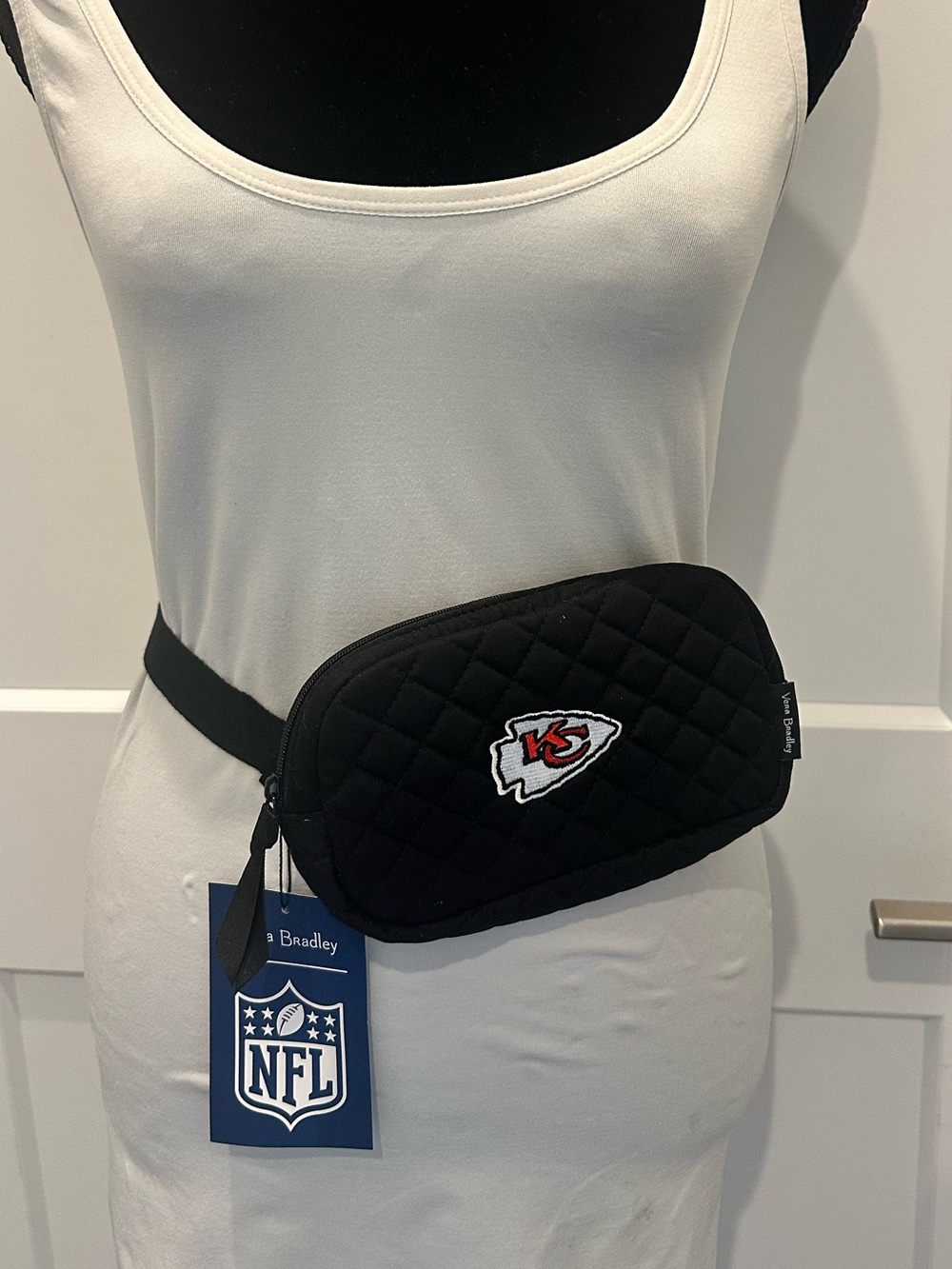 Vera Bradley NFL Kansas City Chiefs Mini Belt Bag NWT